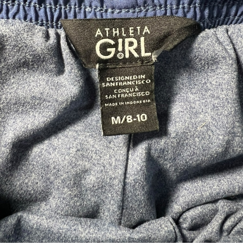 Athleta Girl Lined High Jump Jogger Navy Size Medium - Picture 4 of 10